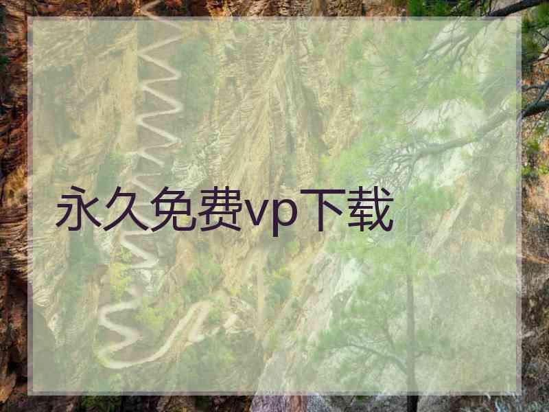 永久免费vp下载