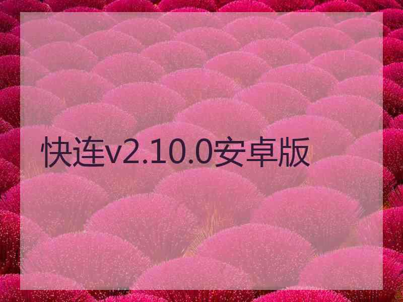 快连v2.10.0安卓版