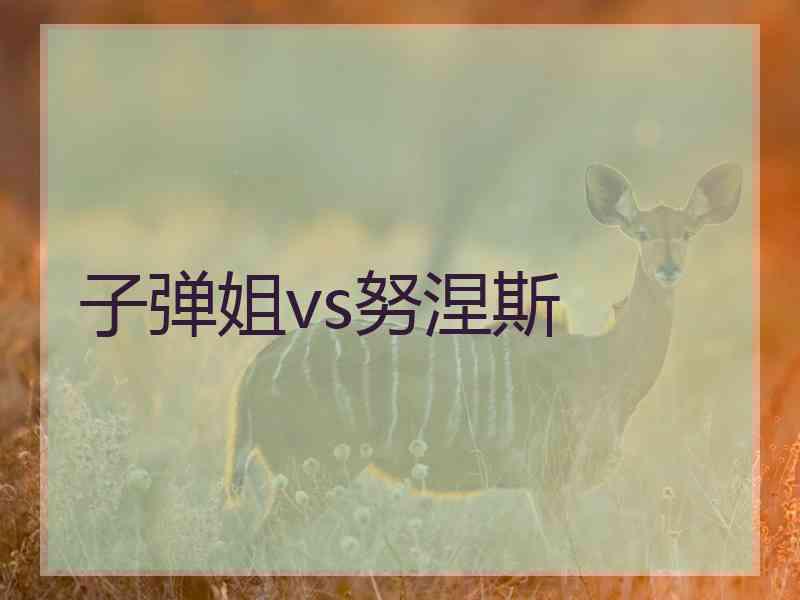 子弹姐vs努涅斯