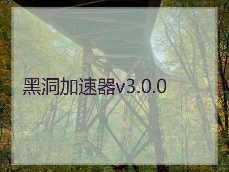 黑洞加速器v3.0.0