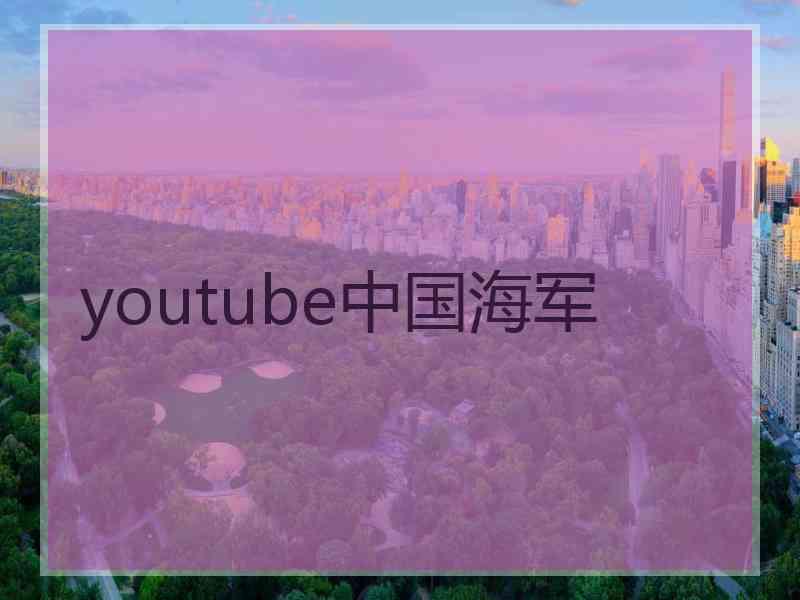 youtube中国海军